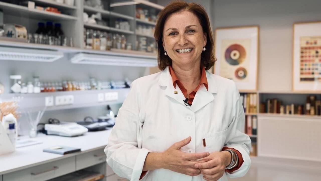 Theresa Zammit Lupi ist leitende Restauratorin der Sondersammlungen der Uni Graz und hat den spektakulären Fund eher zufällig gemacht.   Theresa Zammit Lupi ist leitende Restauratorin der Sondersammlungen der Uni Graz und hat den spektakulären Fund eher zufällig gemacht.