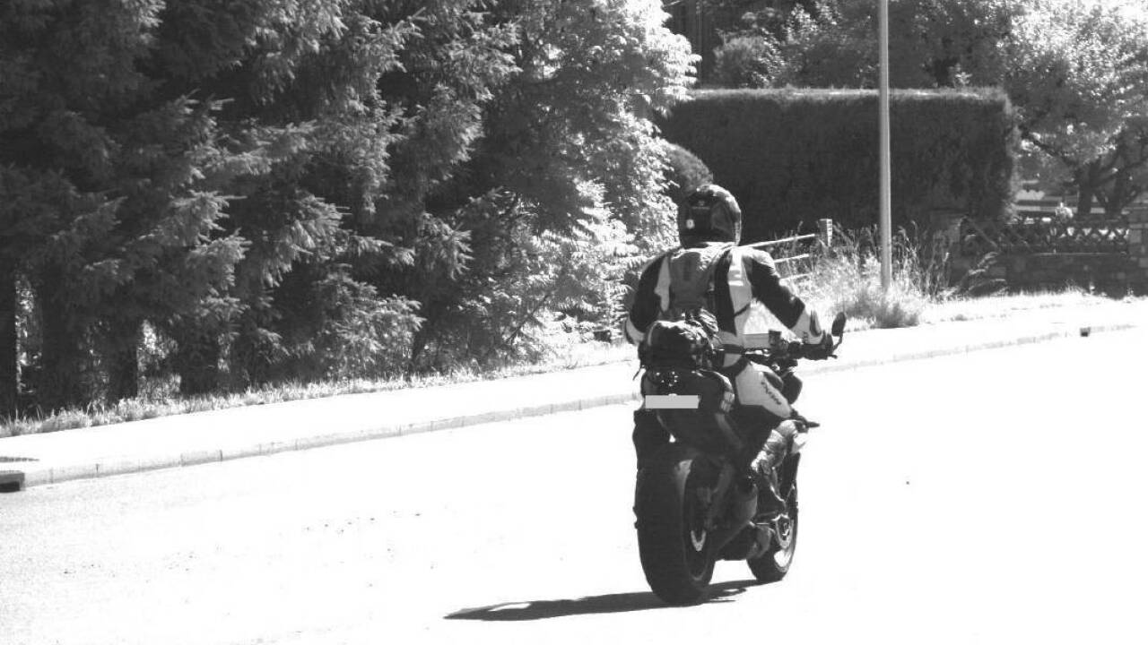 Insgesamt rasten sechs Biker in Mittersill in die Fotofalle. 