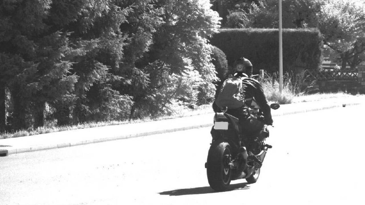 Insgesamt rasten sechs Biker in Mittersill in die Fotofalle. 