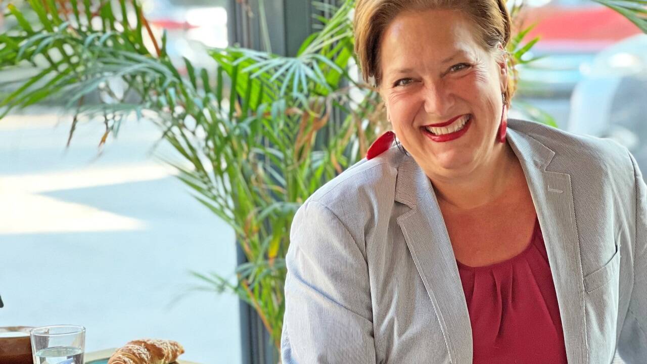 Die Salzburgerin Claudia Kanz kombinierte eine Auszeit auf Ibiza mit Arbeit.  