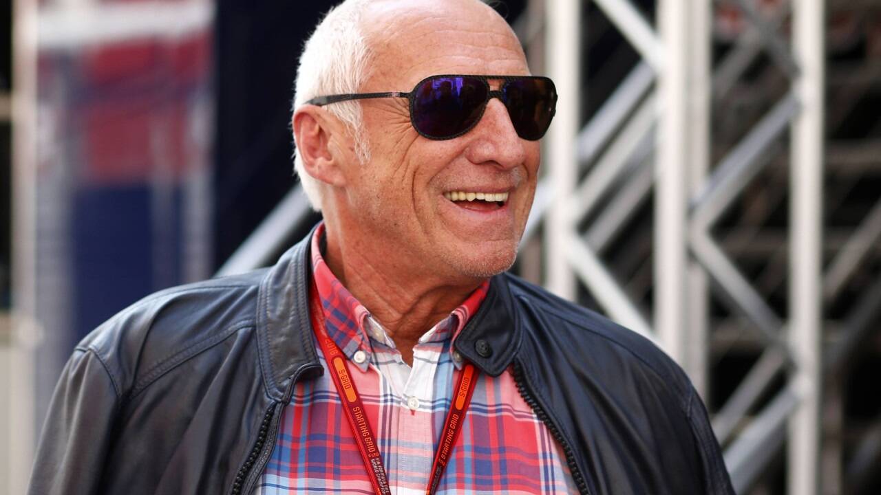 Dietrich Mateschitz beim Formel-1-Rennen in Barcelona im Jahr 2016. 