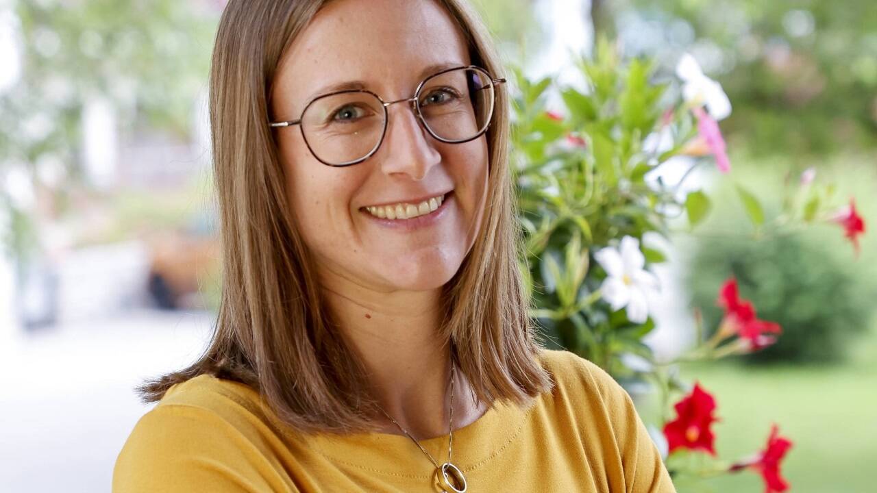 Stefanie Gstrein hat das Trauercafé Lichtblick gegründet. Stefanie Gstrein hat das Trauercafé Lichtblick gegründet.