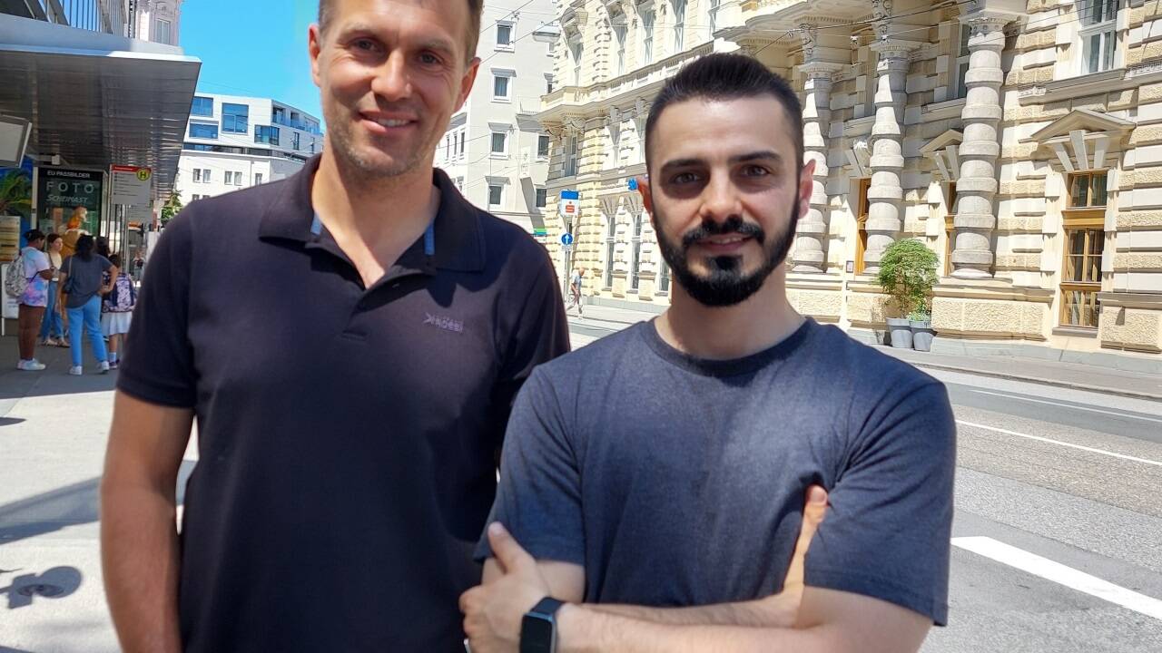 Erik Schnaitl und Logan Bashir: „Den S-Link braucht es nicht.“ Erik Schnaitl und Logan Bashir: „Den S-Link braucht es nicht.“