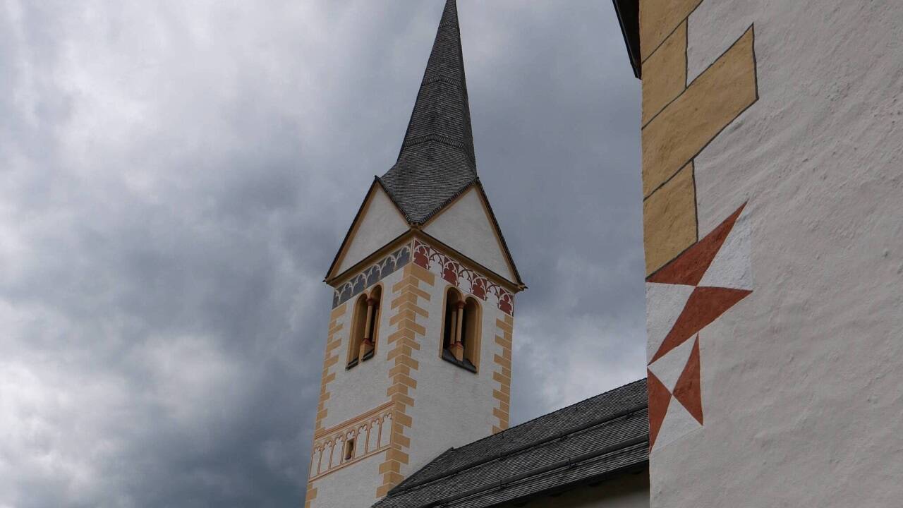 Die Kirche in St. Martin im Lungau ist ein Prachtstück, sie wurde meisterlich saniert.  