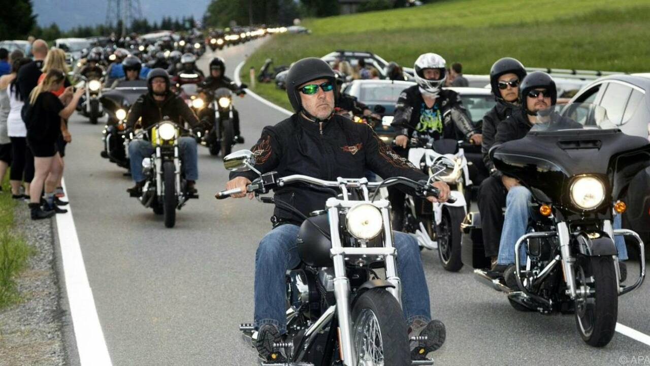 Nach Amoklauf - 1.500 Biker fuhren gegen Gewalt an