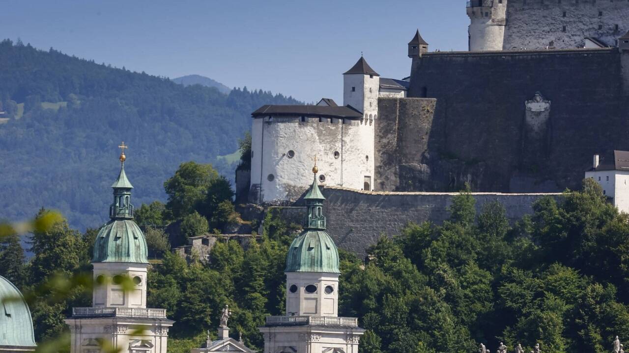 Der Bürgermeisterturm im Nordosten von Hohensalzburg. 