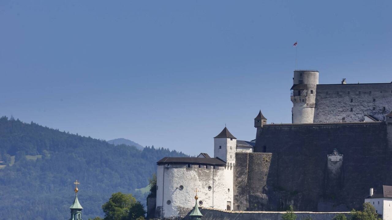 Der Bürgermeisterturm im Nordosten von Hohensalzburg. 