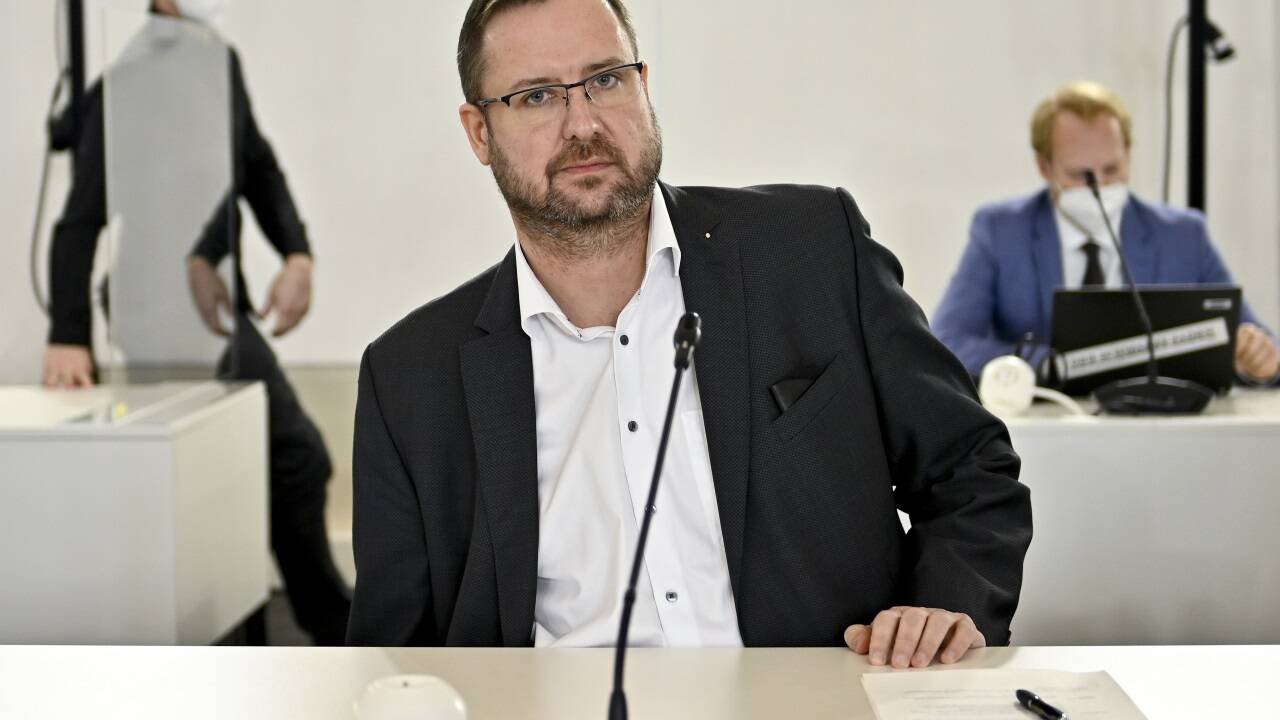 Der blaue Mediensprecher Christian Hafenecker. 