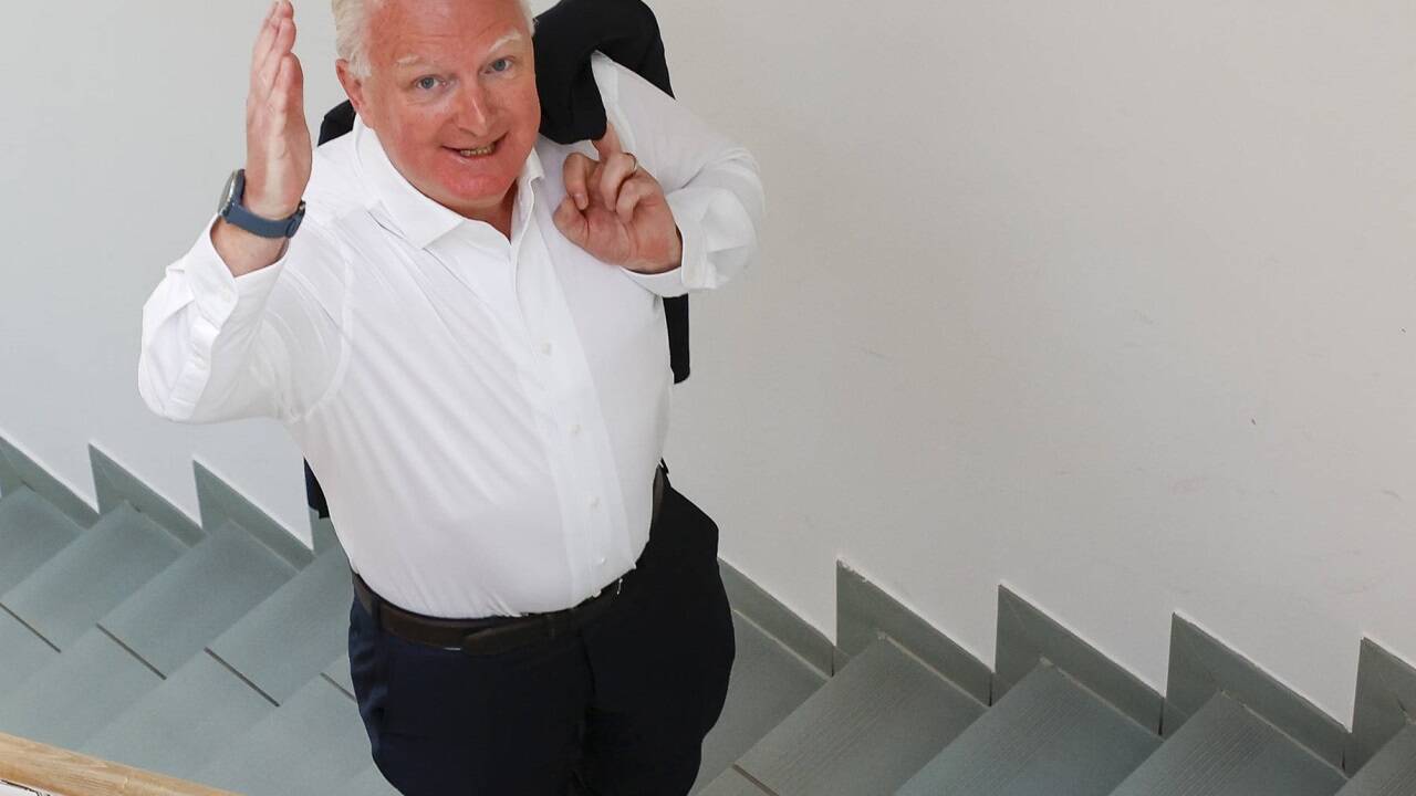 Auf dem Weg nach oben: Florian Kreibich. 