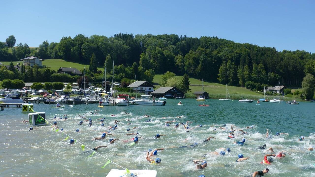 Start in den Sprint-Triathlon.  