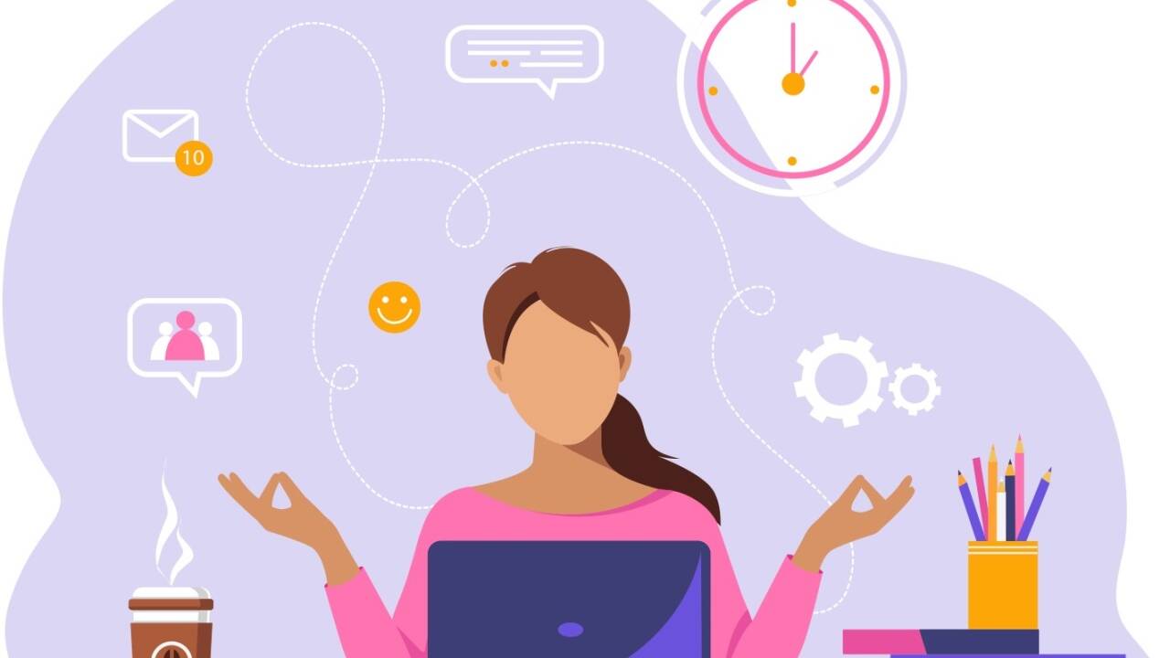 Zu viel Stress kann zu Erschöpfung und Krankheit führen.  Zu viel Stress kann zu Erschöpfung und Krankheit führen.