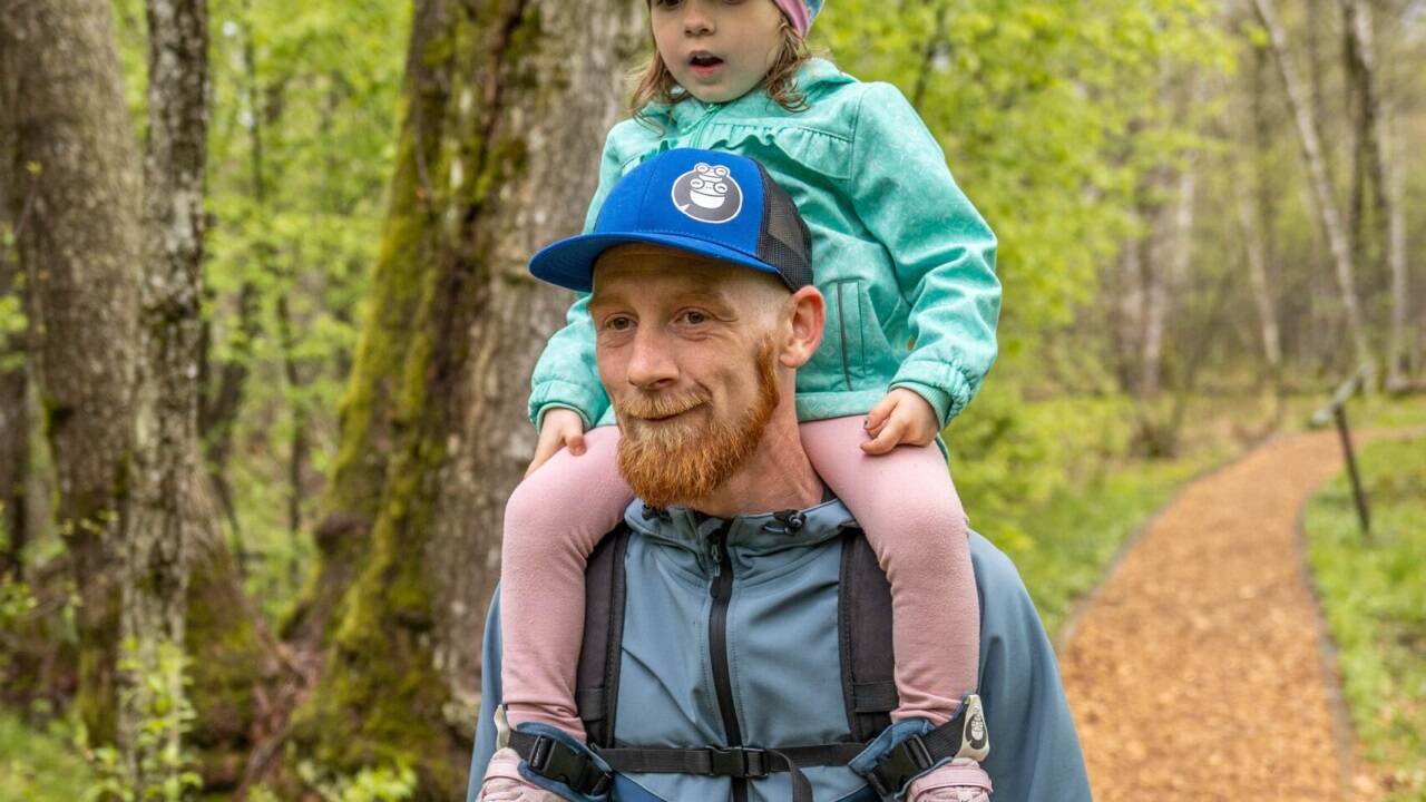 Gründer Thomas Amerijan zeigt seine Erfindung. 