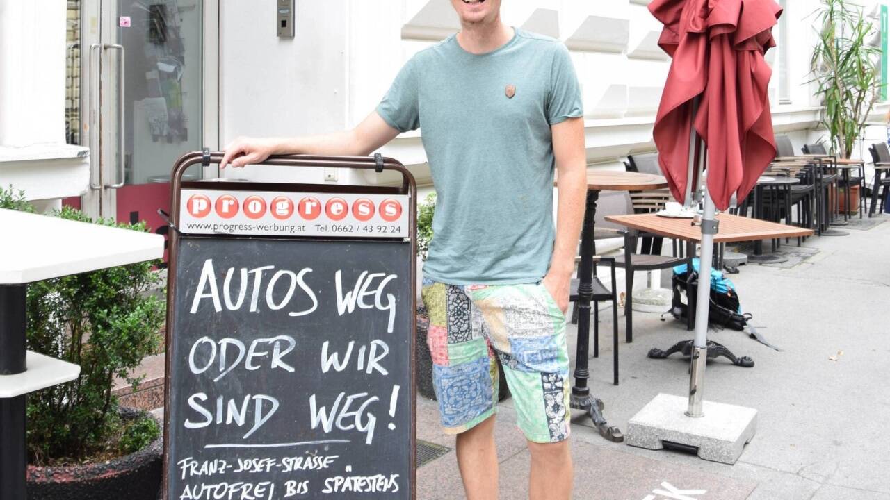 Academy Bar stellt ein Ultimatum zur FranzJosefStraße Autofrei bis