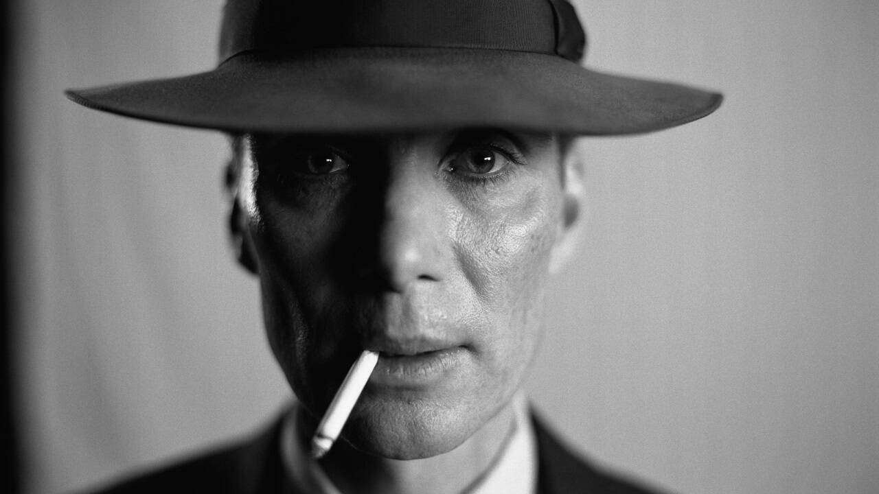 Cillian Murphy als J. Robert Oppenheimer. 