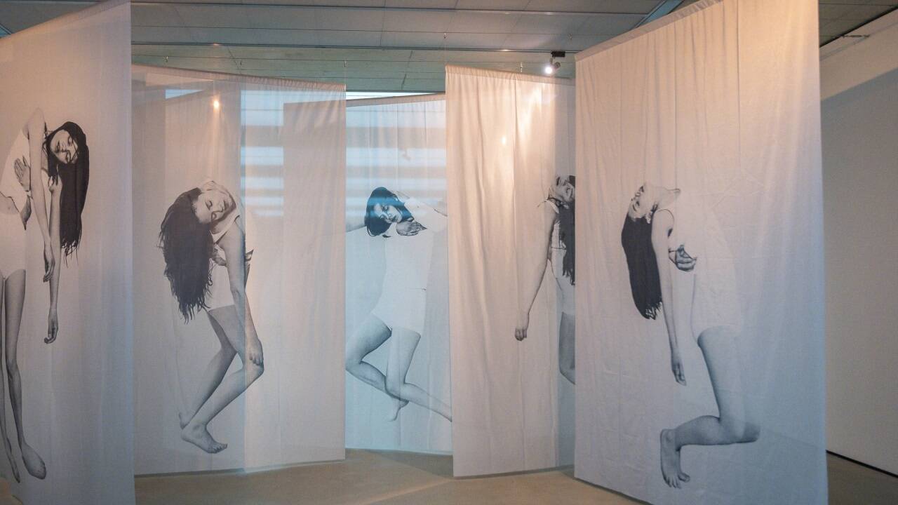 Ausstellungsansicht „Arch of Hysteria“  Ausstellungsansicht „Arch of Hysteria“