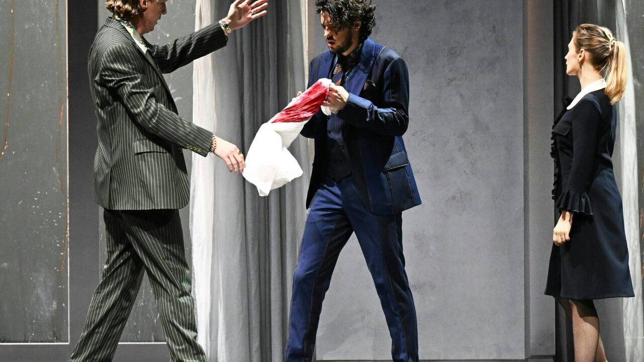 Eine Szene während der Fotoprobe der Oper "Le Nozze di Figaro" von den Salzburger Festspielen. Premiere ist am 27. Juli. Eine Szene während der Fotoprobe der Oper 'Le Nozze di Figaro' von den Salzburger Festspielen. Premiere ist am 27. Juli.