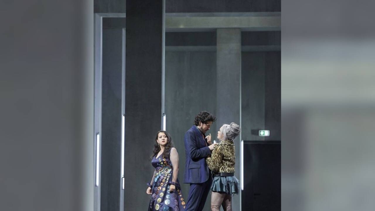 Eine Szene aus der Oper "Le Nozze di Figaro" von den Salzburger Festspielen. Premiere ist am 27. Juli. Eine Szene aus der Oper 'Le Nozze di Figaro' von den Salzburger Festspielen. Premiere ist am 27. Juli.