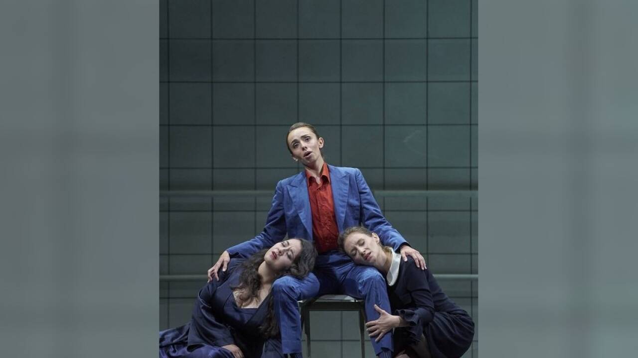 Eine Szene aus der Oper "Le Nozze di Figaro" von den Salzburger Festspielen. Premiere ist am 27. Juli. Eine Szene aus der Oper 'Le Nozze di Figaro' von den Salzburger Festspielen. Premiere ist am 27. Juli.