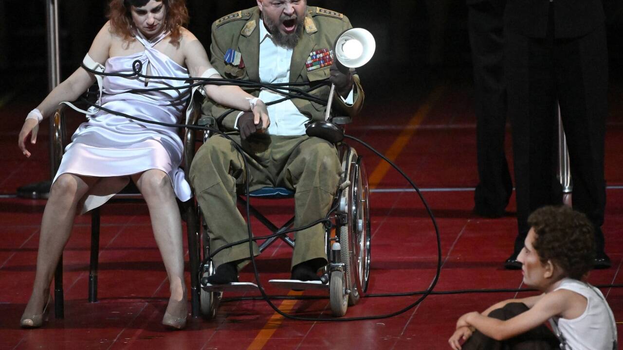 Asmik Grigorian (Lady Macbeth), Vladislav Sulimsky (Macbeth) 
