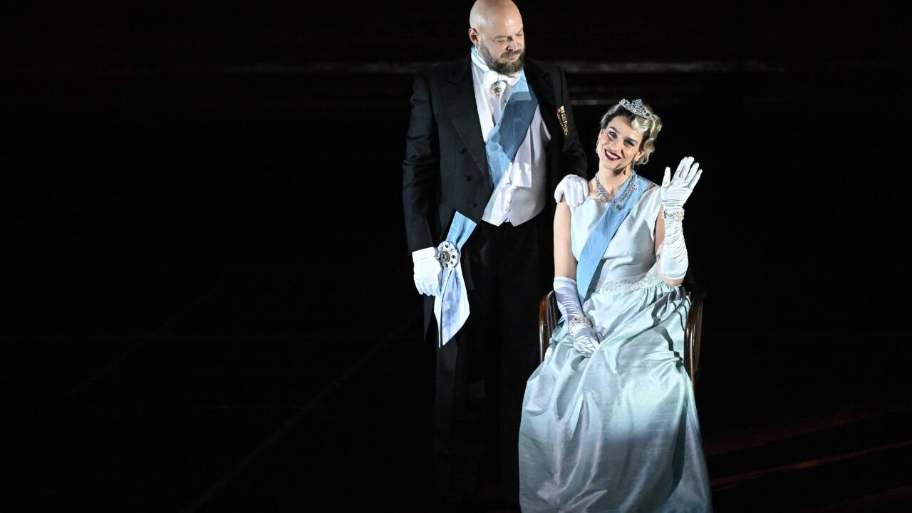 Vladislav Sulimsky (Macbeth), Asmik Grigorian (Lady Macbeth). Premiere ist am 29. Juli.  