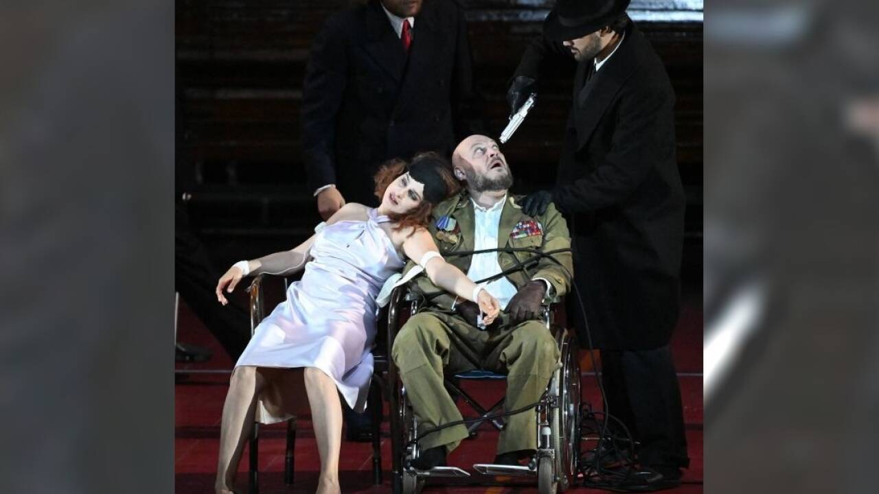 Asmik Grigorian (Lady Macbeth), Evan LeRoy Johnson (Malcom), Vladislav Sulimsky (Macbeth), Jonathan Tetelman (Macduff) 