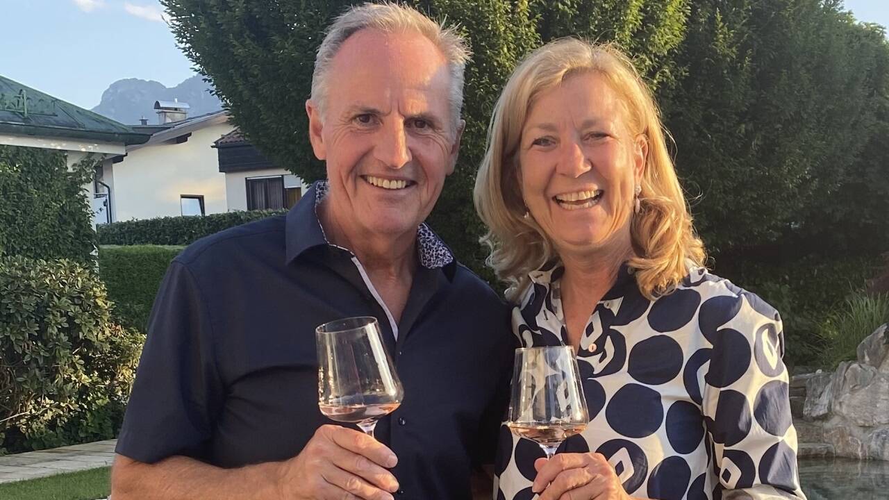 Gastgeberin Barbara Schweitzer und ihr Mann Joachim Pietruschka. 