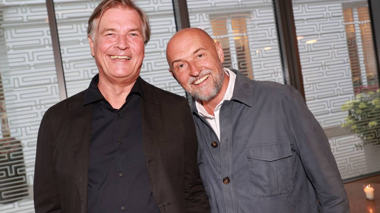 Karl Weichselbaumer und Unternehmer Johann Strasser.  