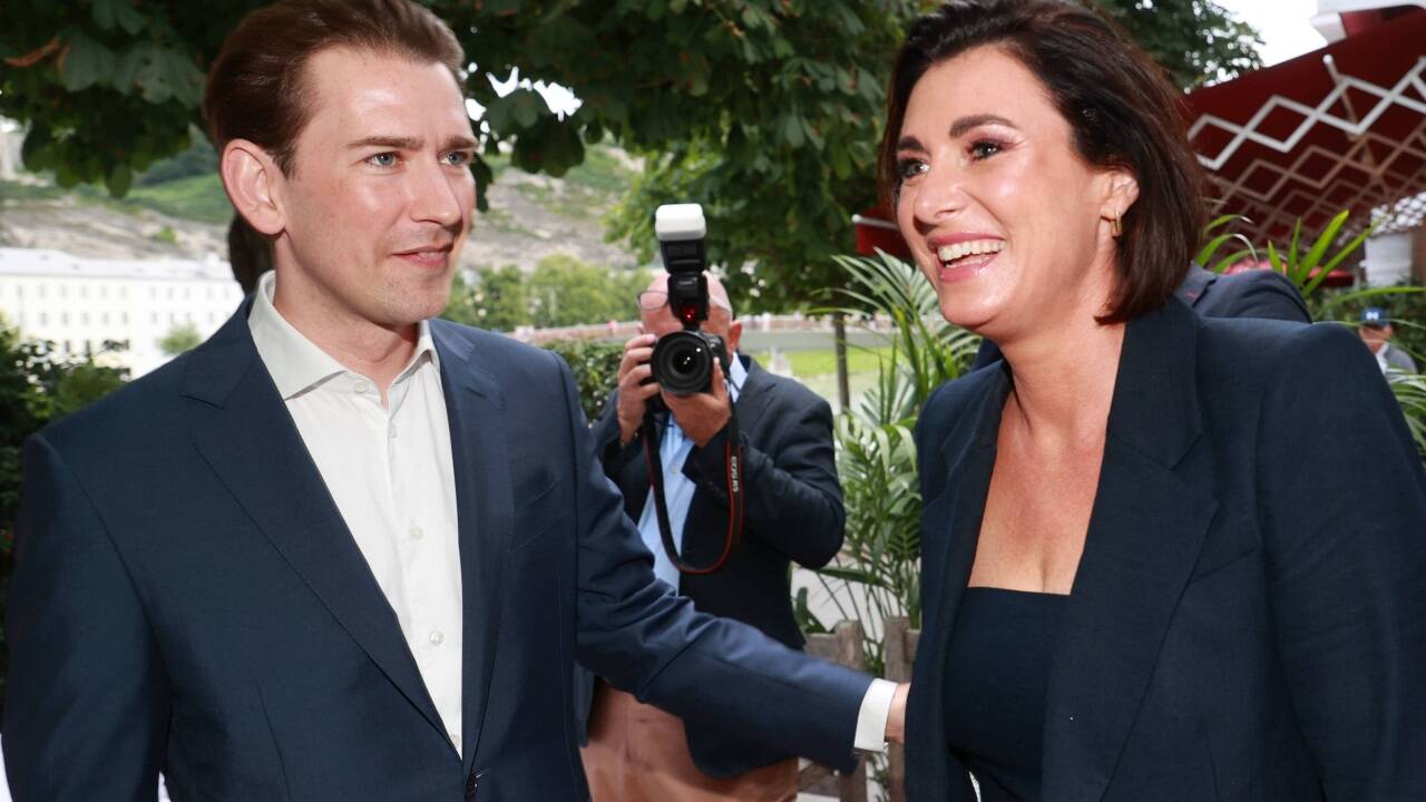 Ex-ÖVP-Kanzler Sebastian Kurz und Ex-ÖVP-Ministerin Elisabeth Köstinger.  