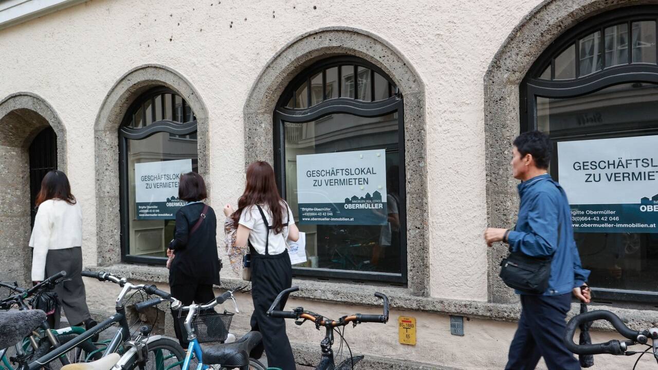 Der Sparmarkt hat schon länger geschlossen.  