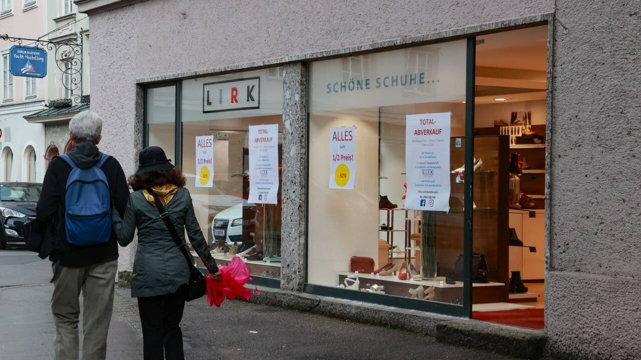 Dieses Schuhgeschäft hat am Samstag zum letzten Mal geöffnet.  