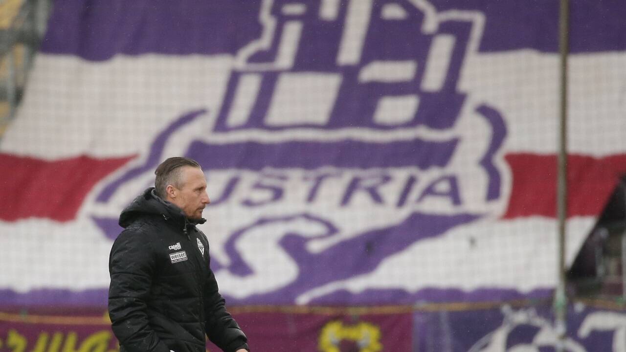 Trainer Christian Schaider trifft mit der Austria auf Red Bull Salzburg.  