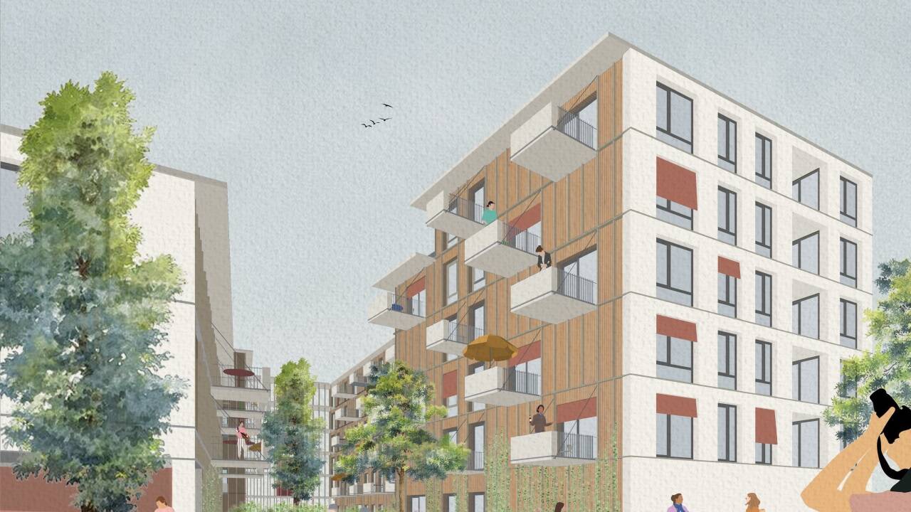 Die Buwog präsentierte die Pläne für die Südtiroler Siedlung. Das Siegerprojekt stammt von der POS Architekten ZT gmbh. 