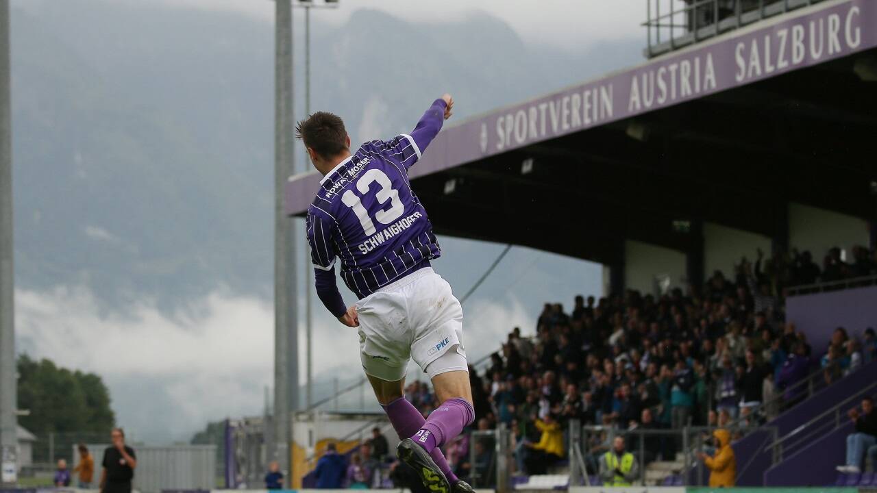 Alexander Schwaighofer schoss die Austria früh in Führung und konnte am Ende einen 4:1-Heimsieg bejubeln.   Alexander Schwaighofer schoss die Austria früh in Führung und konnte am Ende einen 4:1-Heimsieg bejubeln.