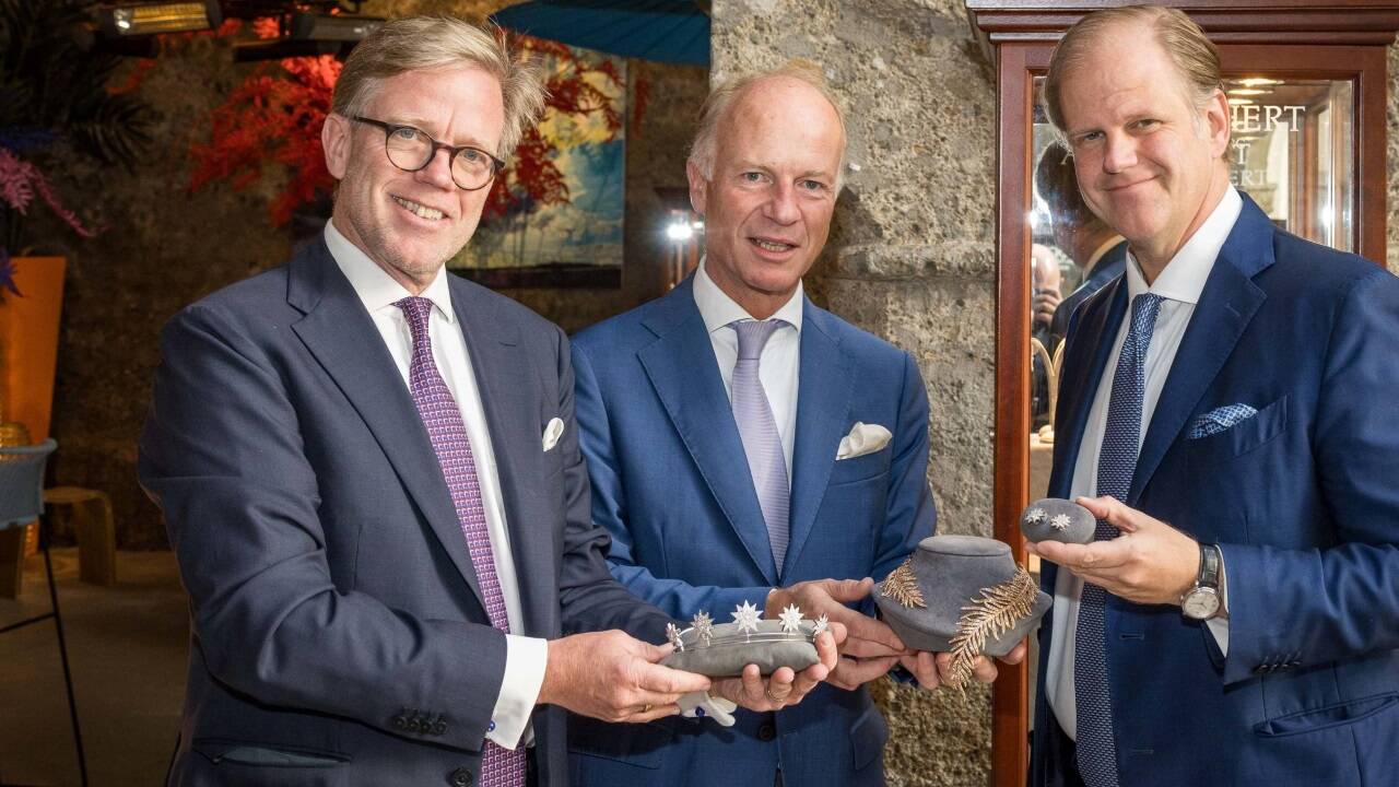 Christoph, Wolfgang und Florian Köchert laden alljährlich zum Schmuckbrunch ein. 
