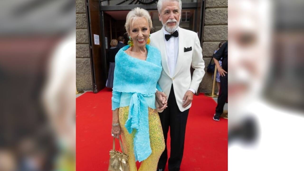 Eva Baronin von Schilgen und Klaus Mathis. 