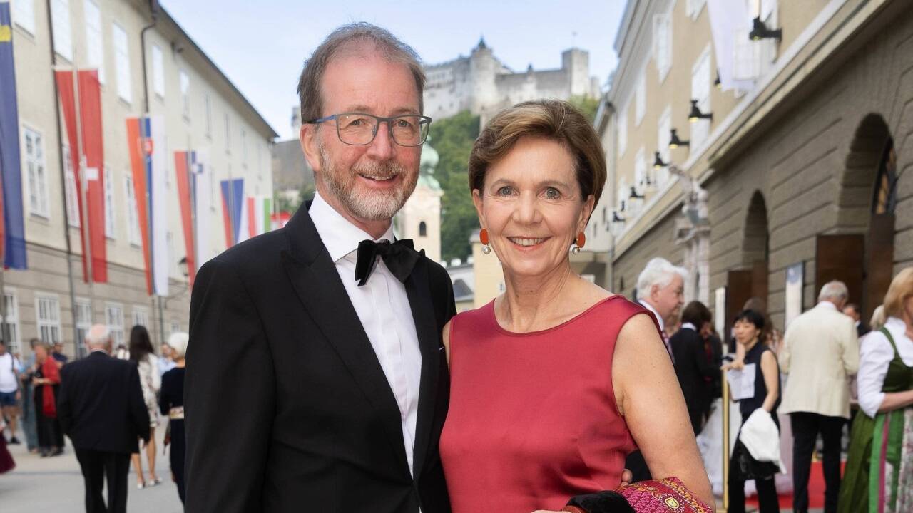 Landtagspräsidentin Brigitta Pallauf und Michael Pallauf. 