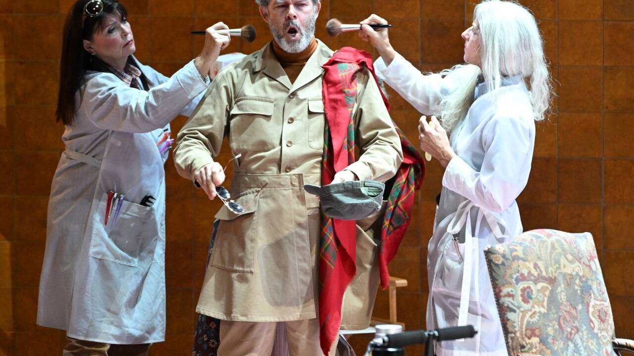 „Falstaff“ bei den Salzburger Festspielen. 