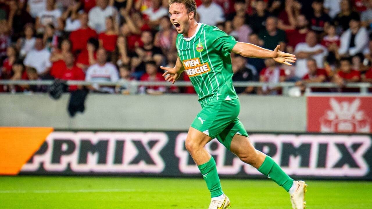 Matthias Seidl jubelte am Donnerstag über sein erstes Tor im Europacup.  