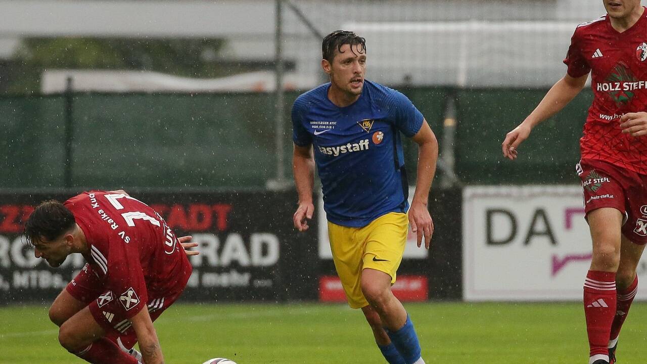 Zlatko Junuzovic stresste sich nach Grödig und arbeitete unermüdlich. 