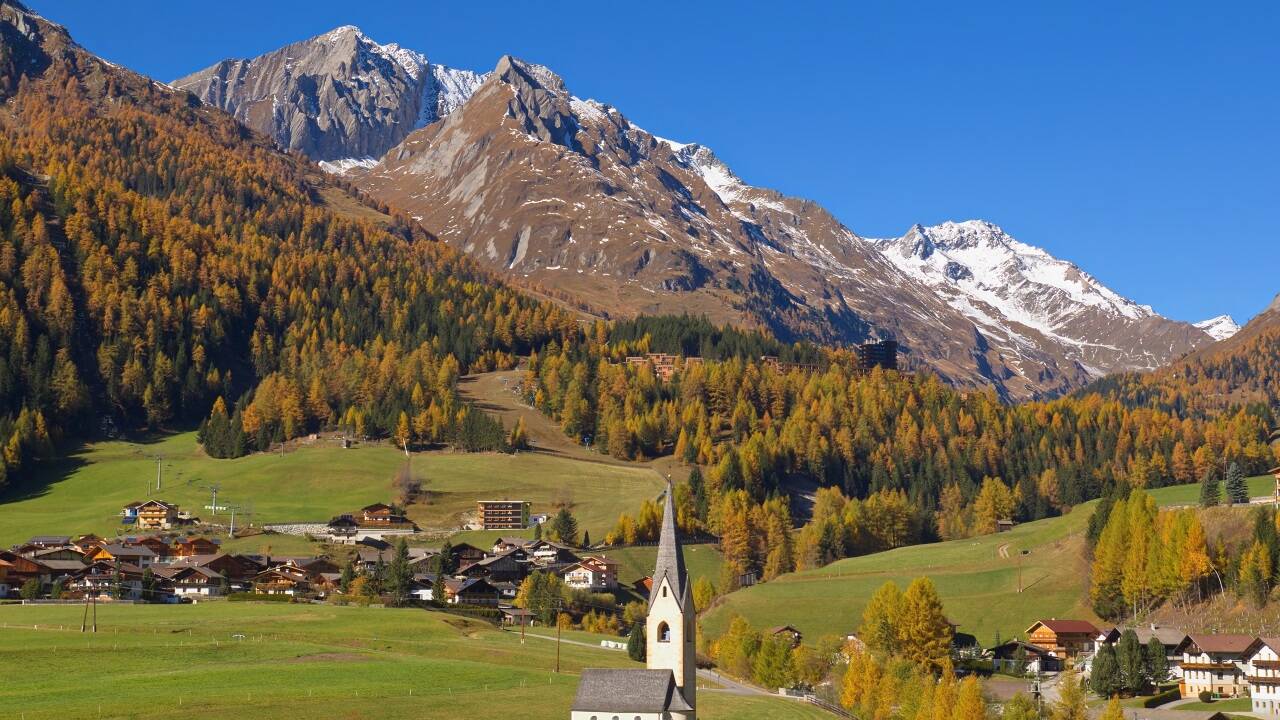 Kals am Großglockner ist eine Gemeinde mit niedrigen Durchschnittstemperaturen.  