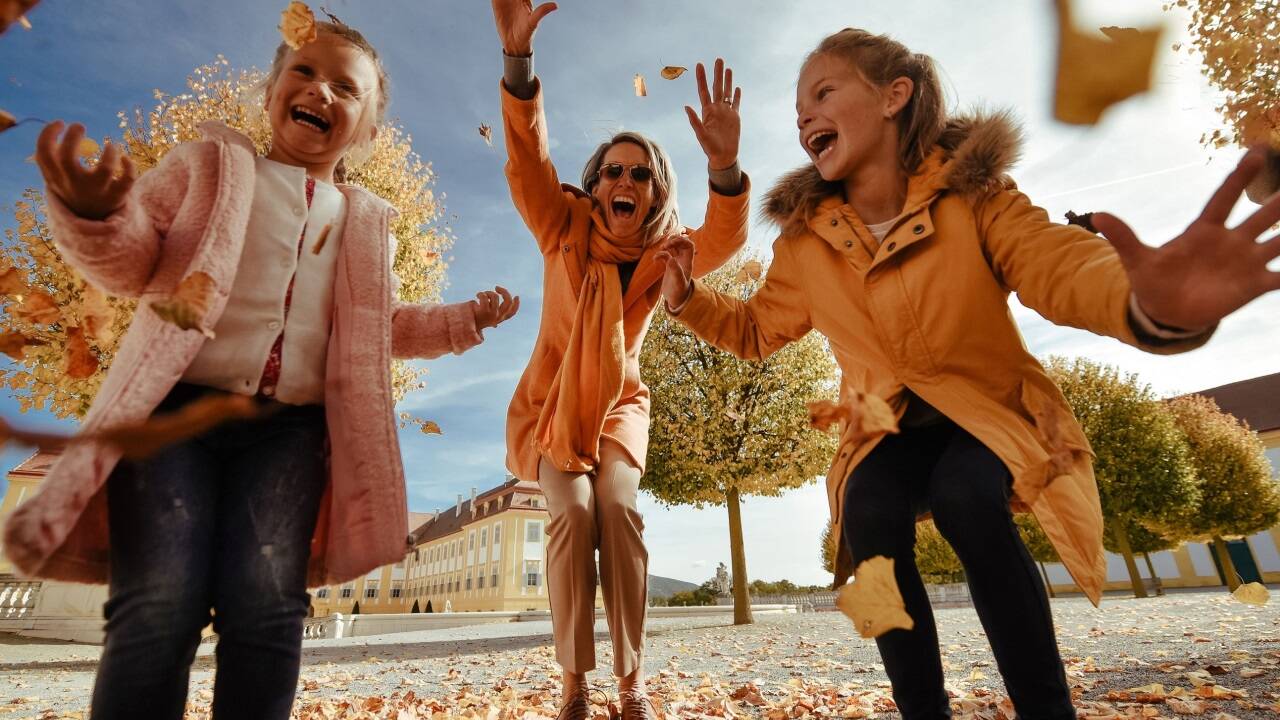 Kultur, nicht nur für die Großen: Herbst im Marchfeld auf Schloss Hof.  