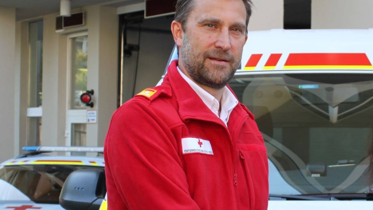 Stefan Herbst wird Ende Oktober das Kommando beim Roten Kreuz übernehmen.  
