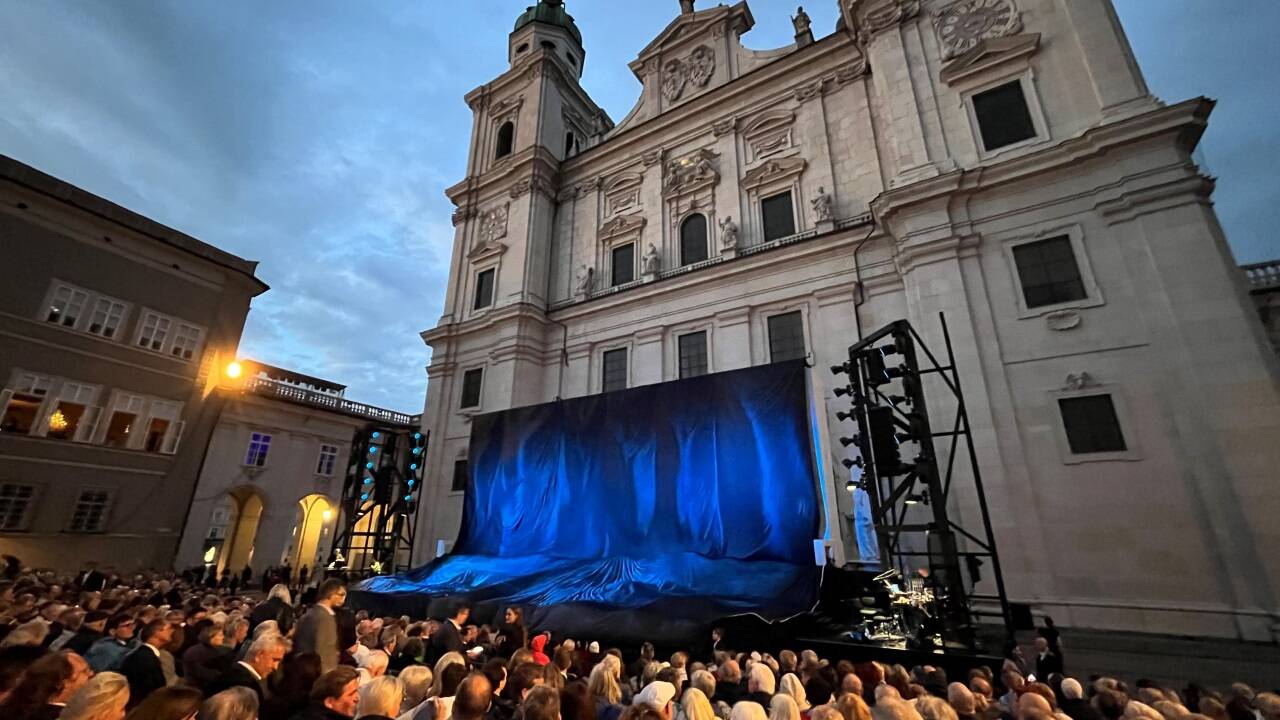 Nur sechs der 14 Jedermann-Vorstellungen fanden heuer auf dem Domplatz statt.  