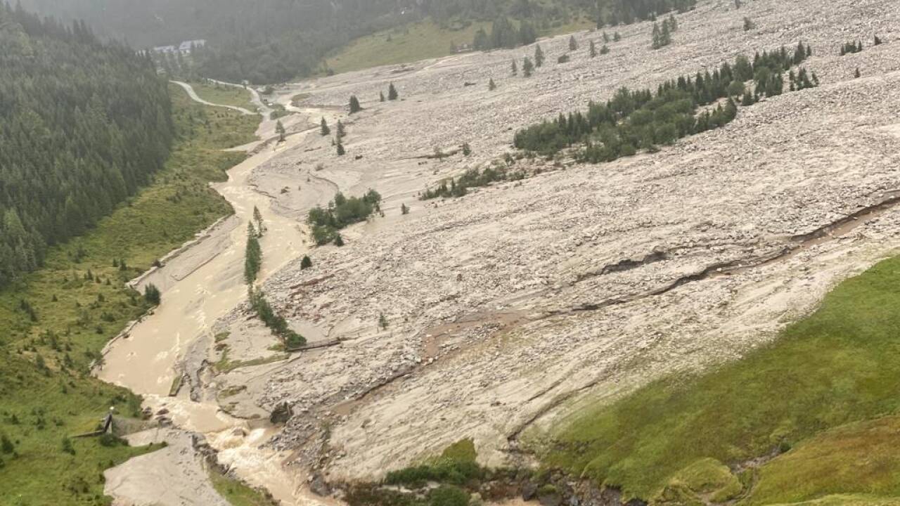 Große Schäden haben Vermurungen im hinteren Rauriser Tal angerichtet. 