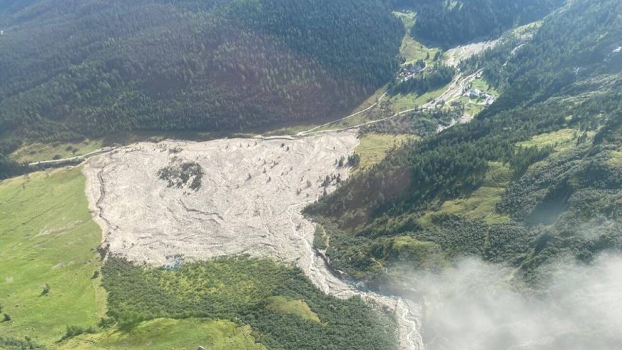 Bei der Befliegung des vermurten Gebiets in Kolm-Saigurn im Rauriser Tal am 31. August 2023 durch die Wildbach- und Lawinenverbauung zeigte sich, dass ein 24 Hektar großes Gebiet mit Geröll vom oberhalb liegenden Pilatuskar vermurt wurde.  