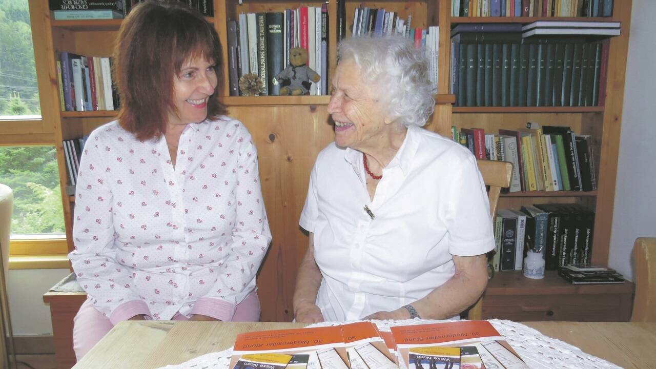 Gerlinde Allmayer und Barbara Rettenbacher-Höllwerth.  