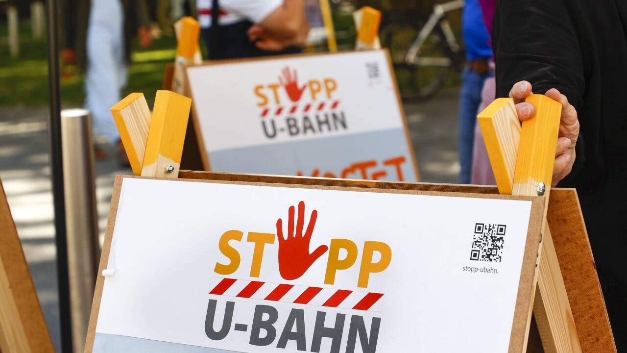 Die Bürgerinitiative Stopp U-Bahn hat sich für eine Bürgerbefragung eingesetzt.  