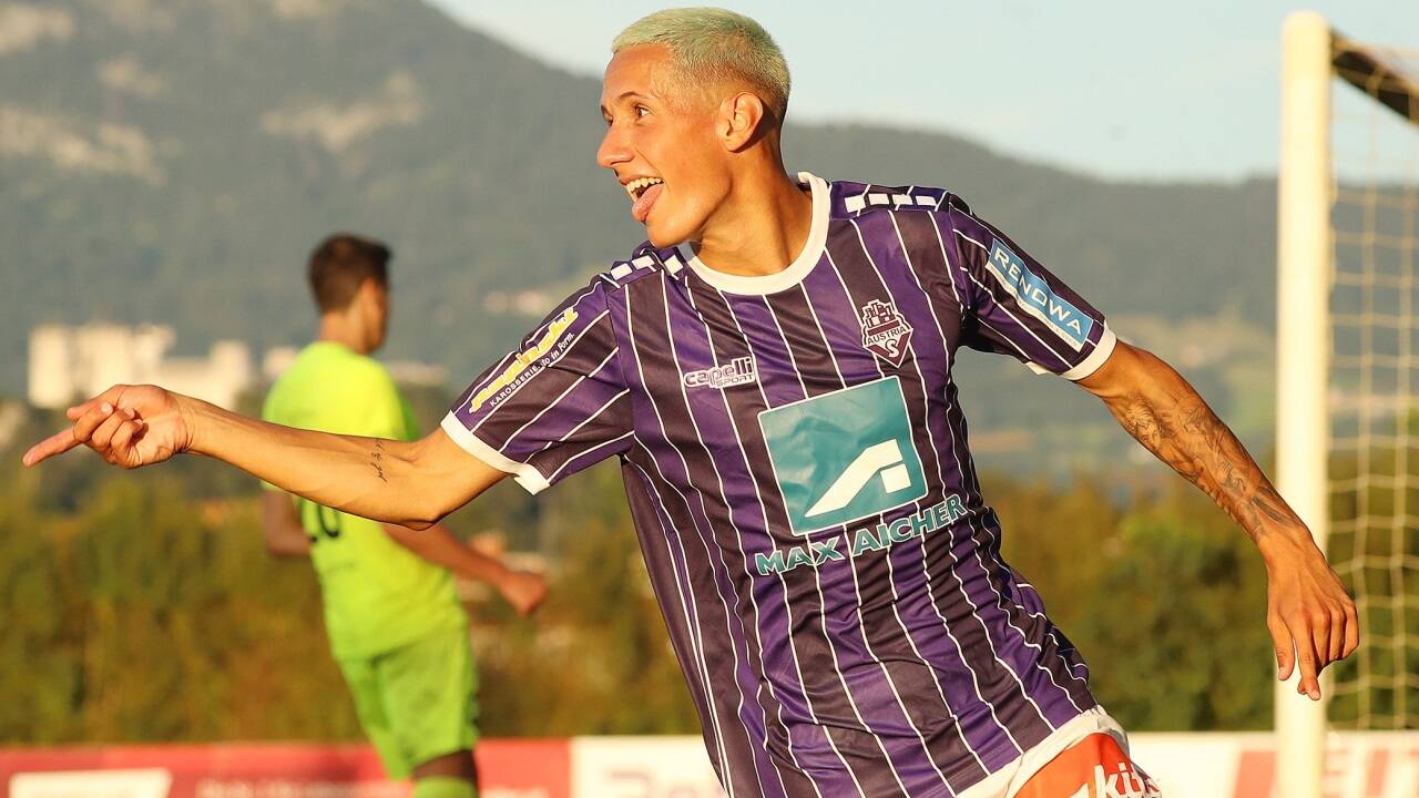 Yannic Fötschl ist eine der heißesten Aktien in der Regionalliga West.   Yannic Fötschl ist eine der heißesten Aktien in der Regionalliga West.