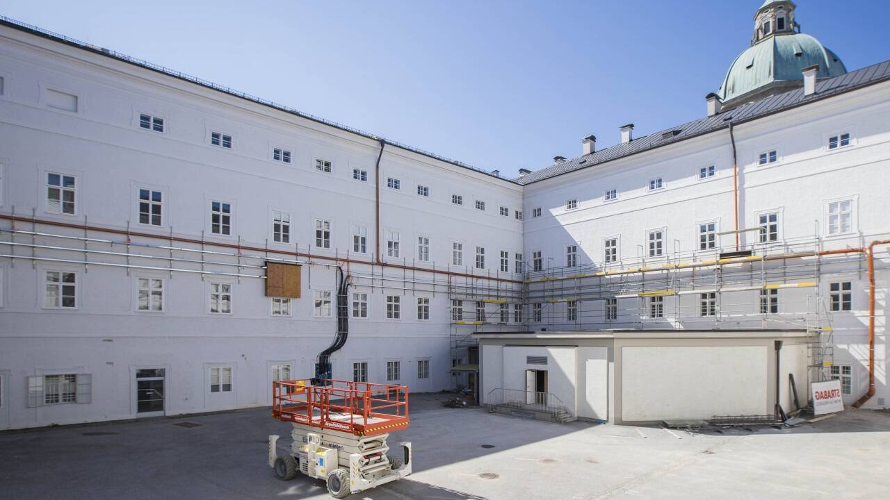 Demnächst sollen die Abbrucharbeiten an den Hofeinbauten erfolgen. 