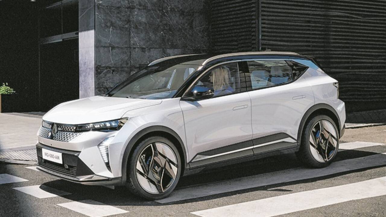 IAA-Premiere: der Renault Scenic. 